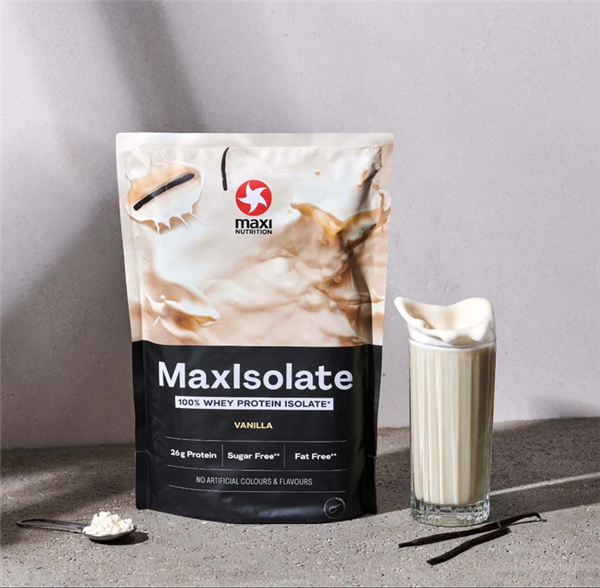 MaxIsolate Vainilla – Proteína Whey Isolate 100%