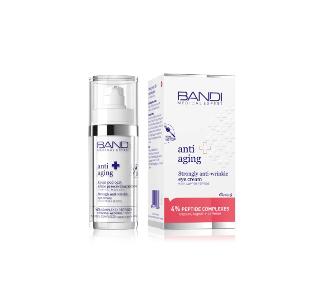 Contorno de ojos con potente acción antiarrugas y péptido de cobre