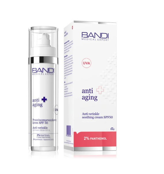 Crema Anti-arrugas con Factor de Protección Solar SPF 50