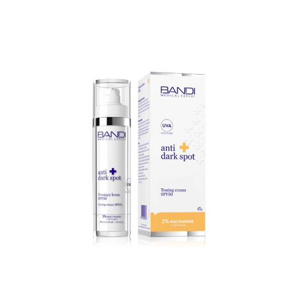 Crema tonificante SPF 50