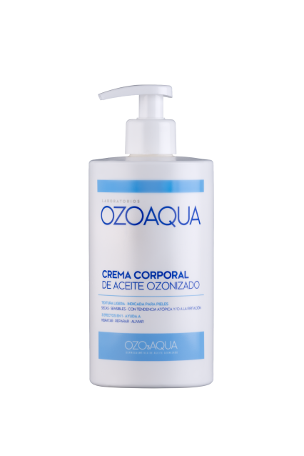 Crema corporal  de Aceite ozonizado OzoAqua