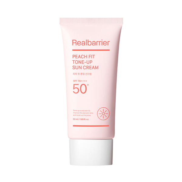 REAL BARRIER PEACH FIT TONE-UP SUN CREAM
