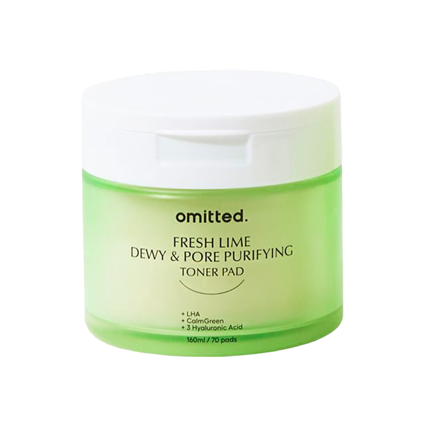 FRESH LIME DEWY & PORE PURIFYING TONER PAD