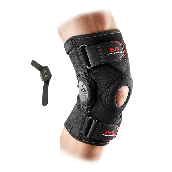 429X Knee Brace With Polycentric Hinges And Cross Straps