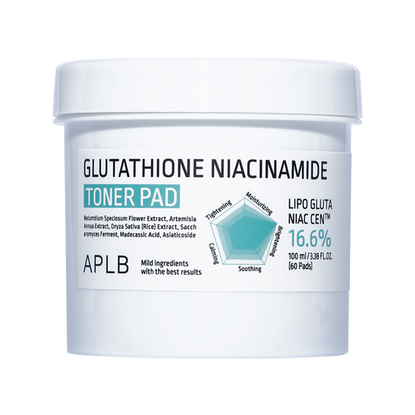GLUTATHIONE NIACINAMIDE TONER PAD