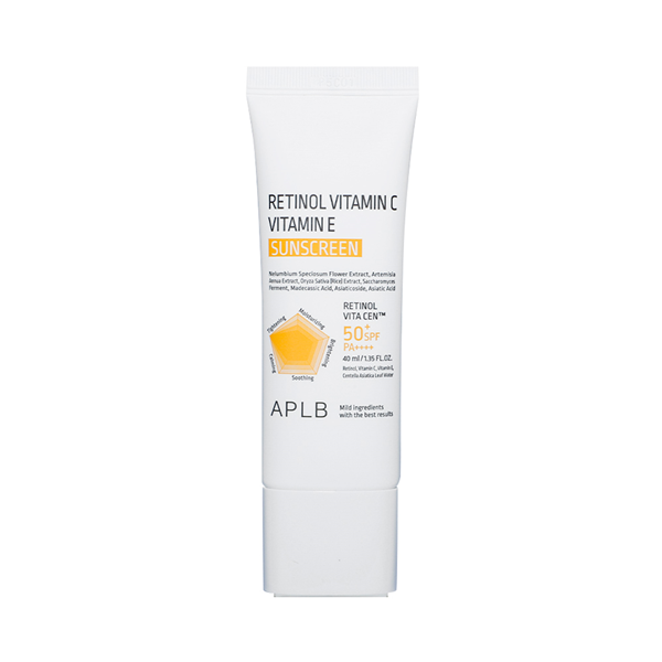 RETINOL VITAMIN C VITAMIN E SUNSCREEN